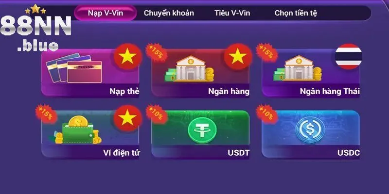 Quy trình nạp - rút tiền tại nền tảng uy tín 88NN 